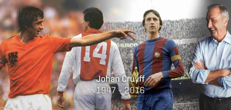 Johan Cruyff là người nhạc trưởng của bóng đá Hà Lan và của Barcelona